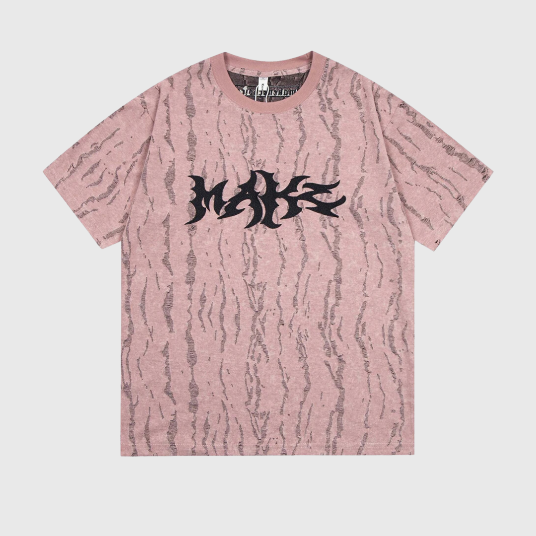 "Make" Distorted T-Shirt