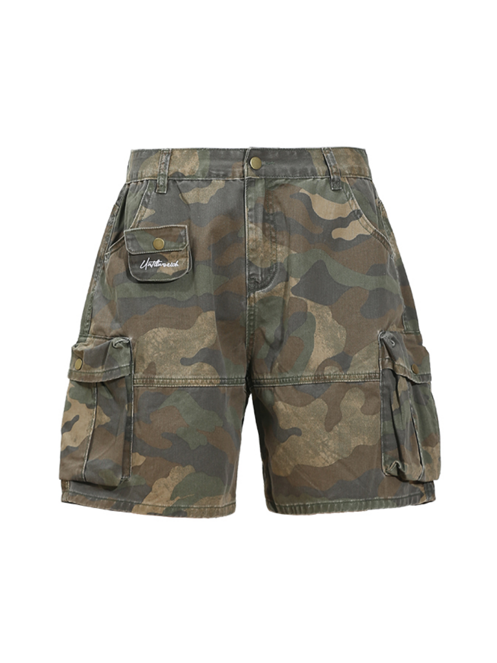 Until We rich Camo Shorts