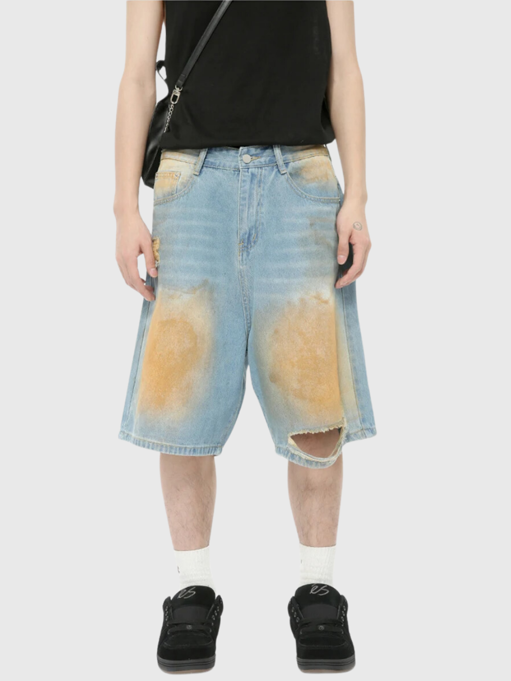 Burnt Patchy Jorts