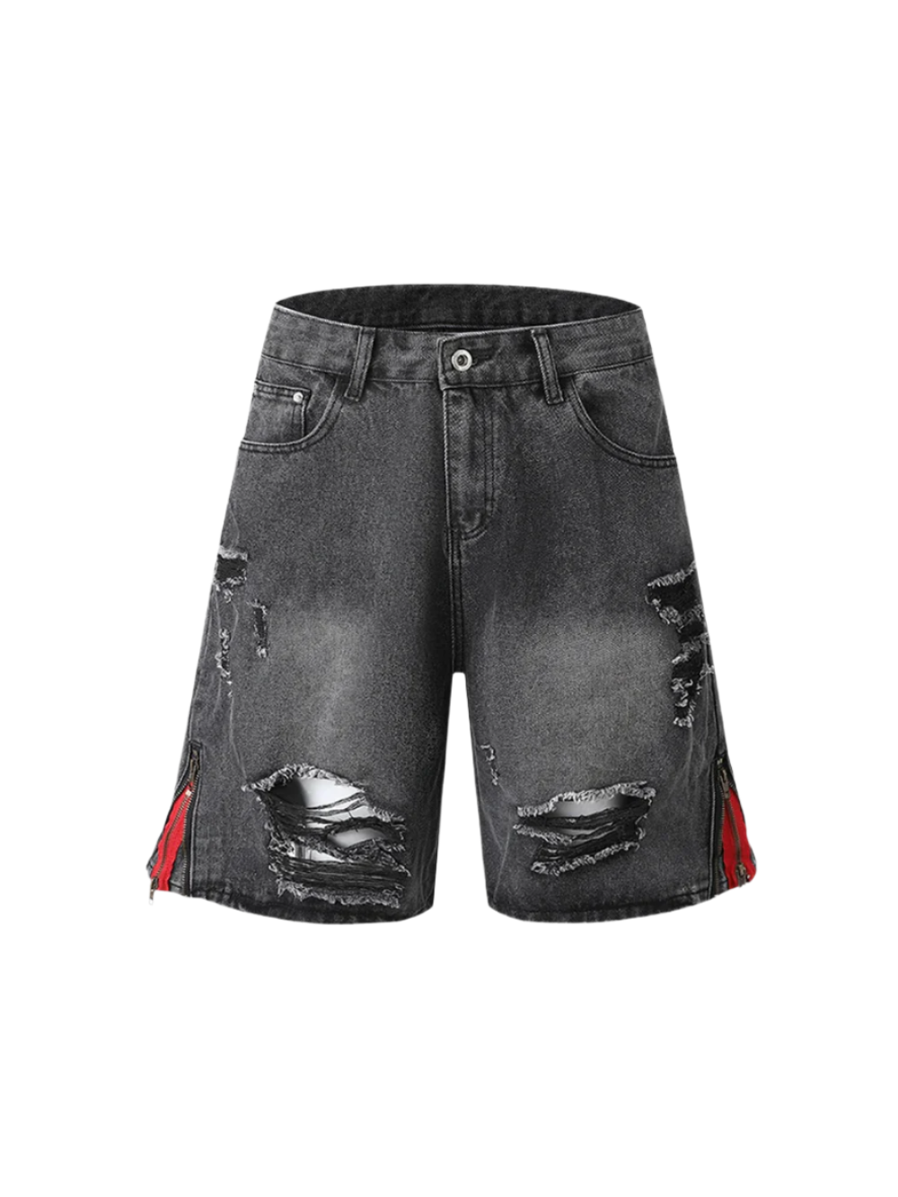 Flared Zip Jorts