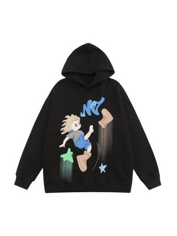 Fun Cartoon Charcter Hoodie