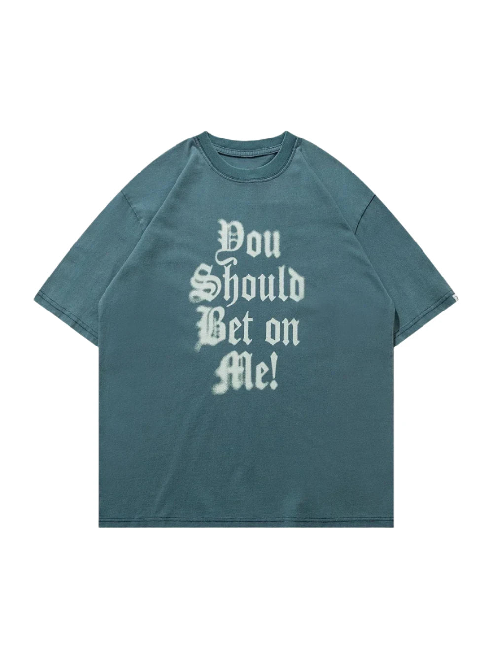 Washed "Bet On Me" T-Shirt