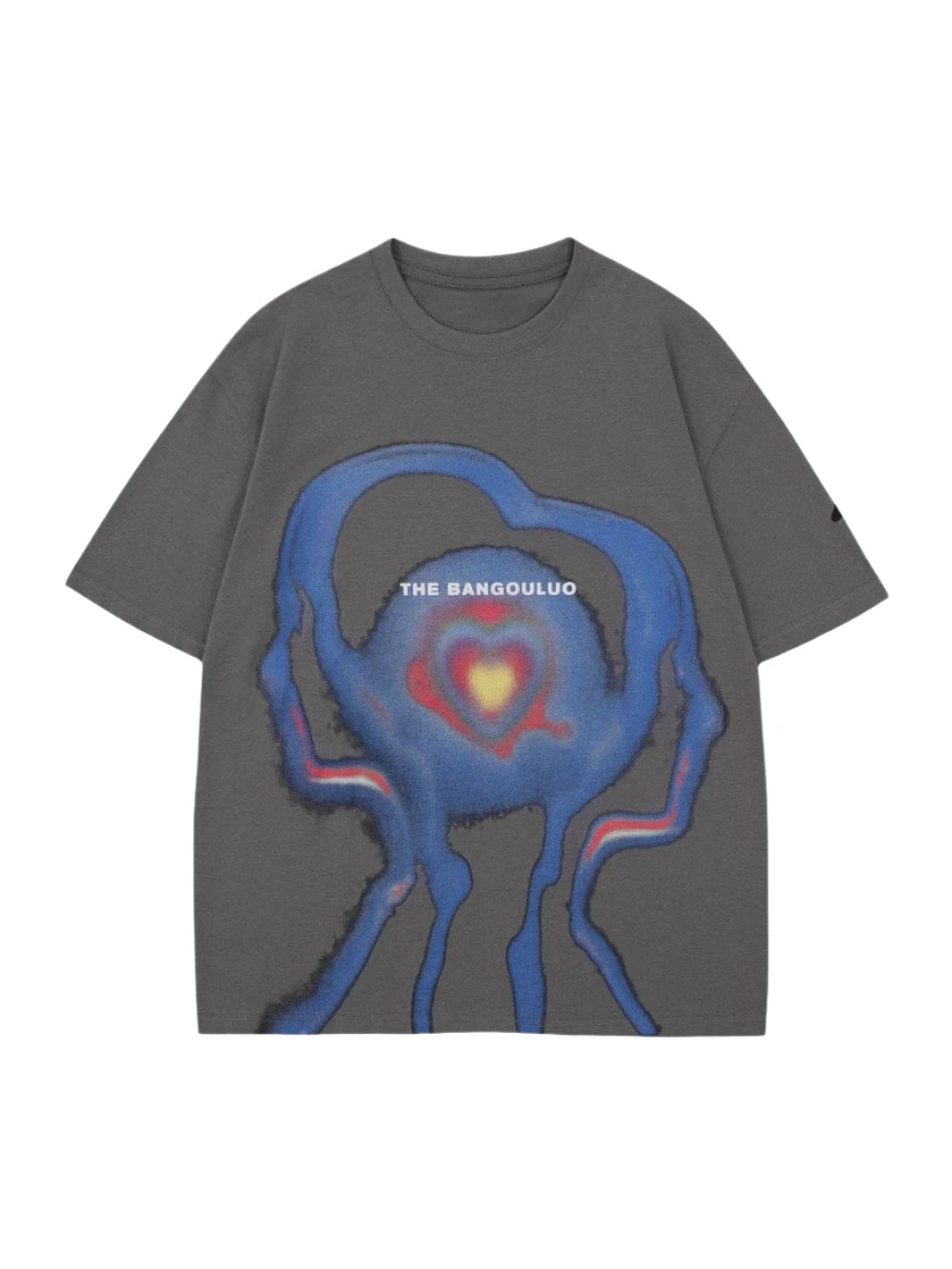 Heart Abstraction Print T-Shirt