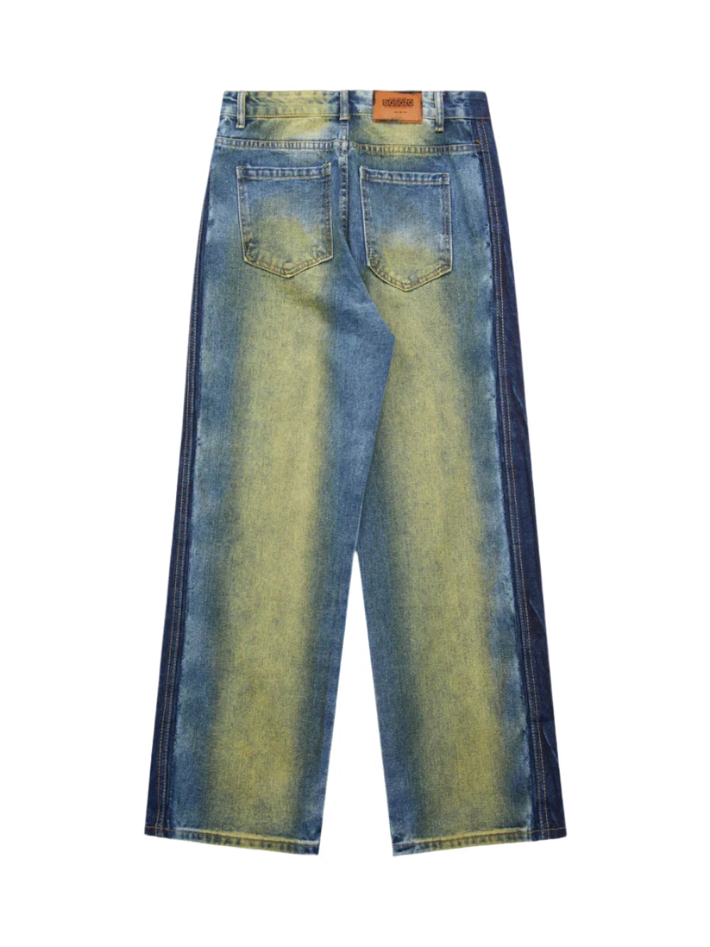 Loose Spray Dyed Jeans