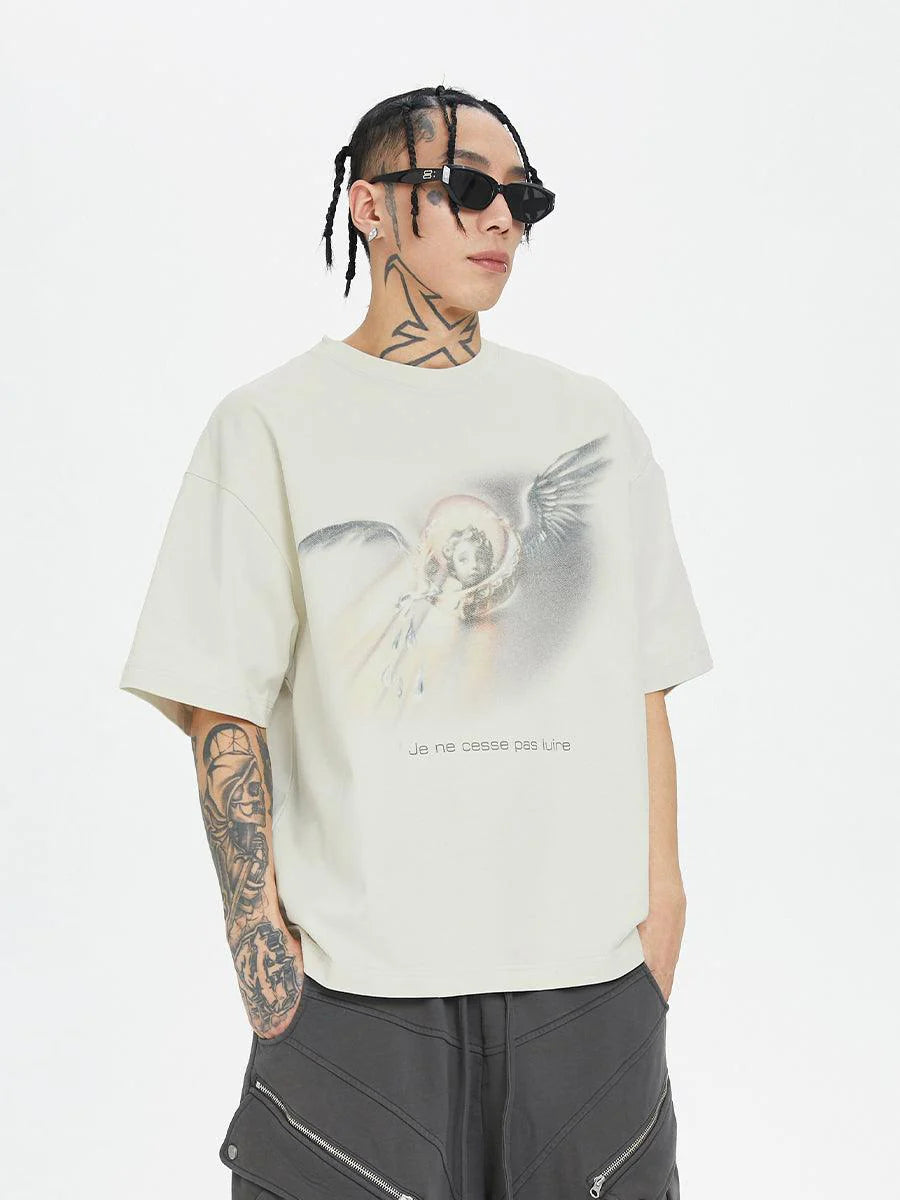 F2CE Angel Print T-Shirt