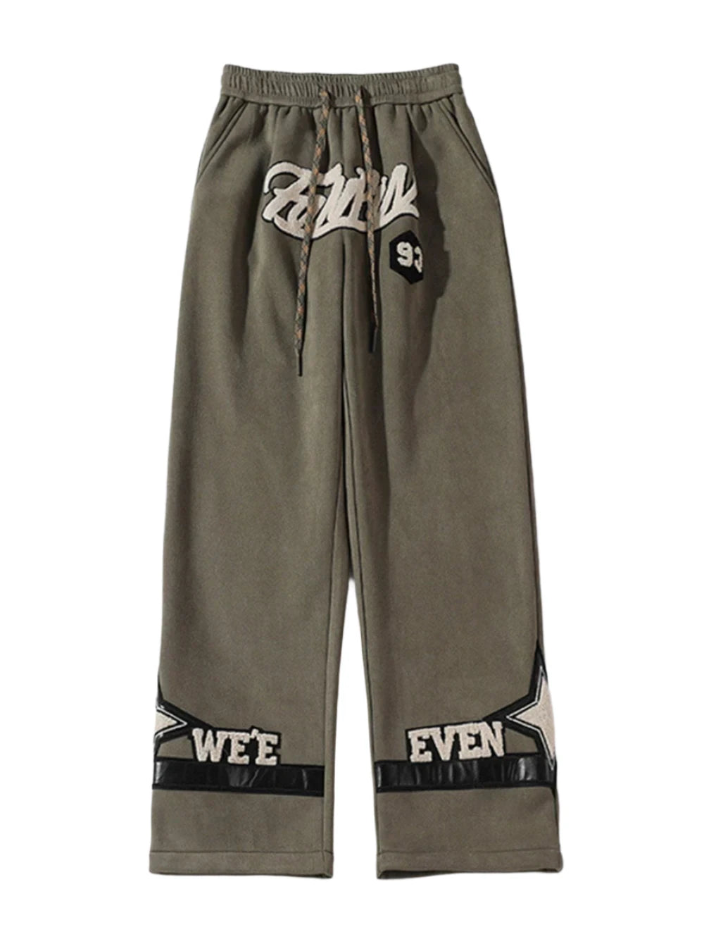 Fleece Suede Sweatpants