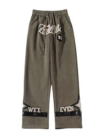 Fleece Suede Sweatpants