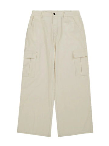 Multi Pocket Wide Leg Cargo Pants