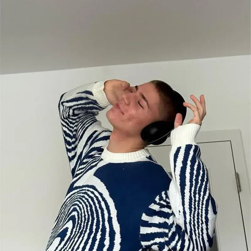 Swirly Sweater